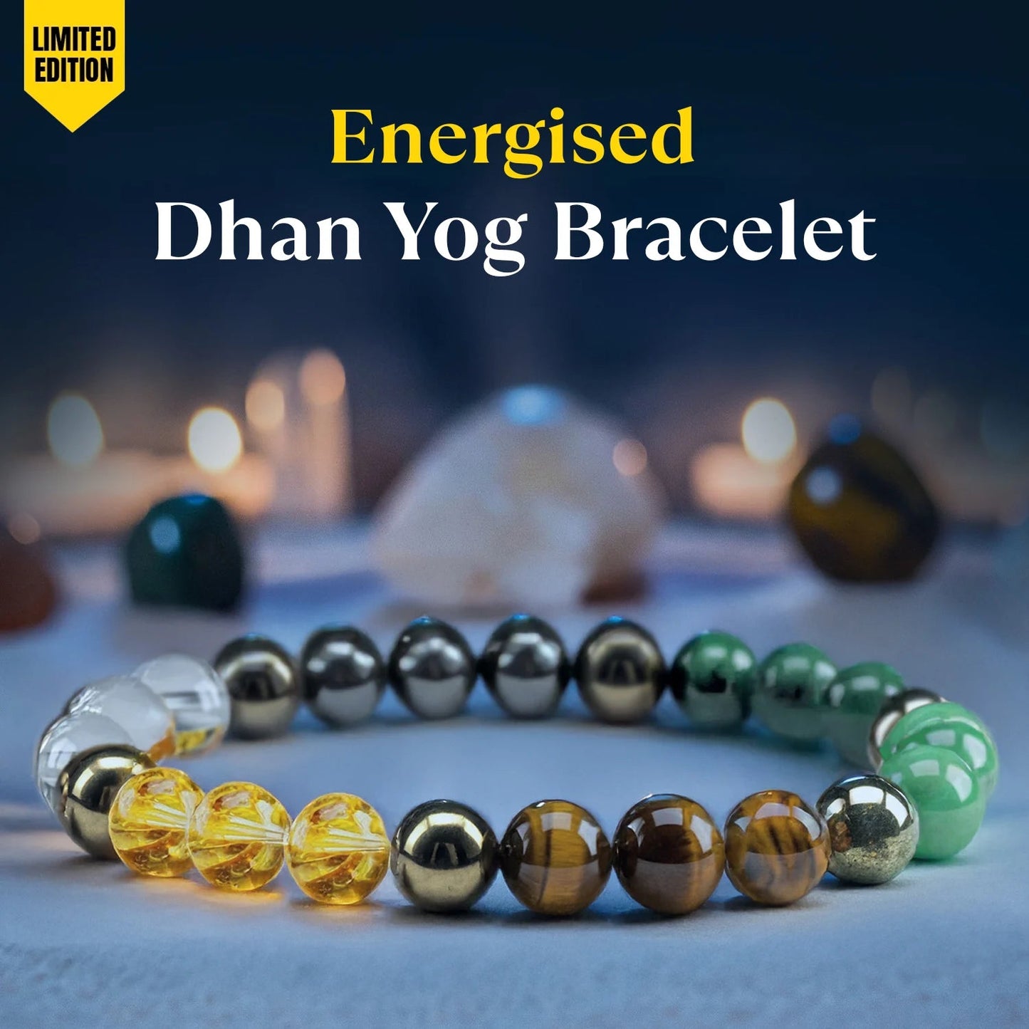 Natural Dhan Yog Bracelet - Energized & Lab Certified