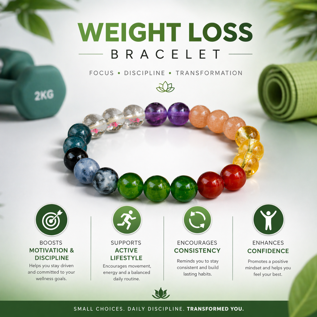 Weight Loss Bracelet for Motivation & Fitness Support