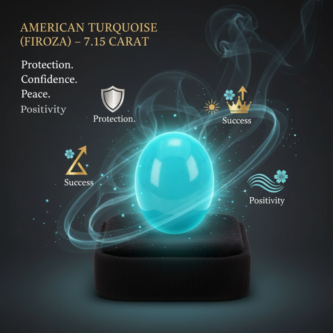 AMERICAN TURQUISE(FIROZA) - 7.15 CARATE
