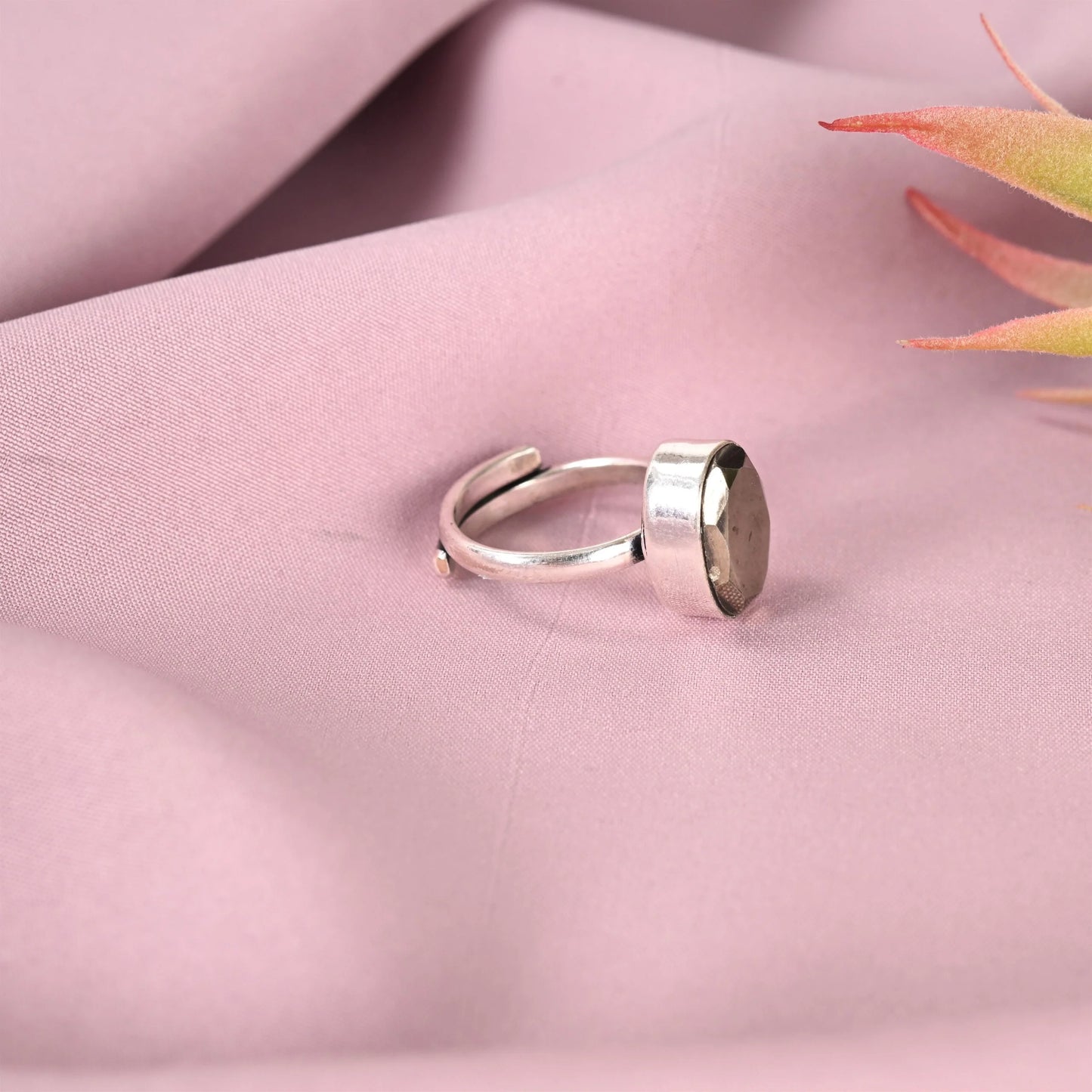 PYRITE CUT RING - Energized & Certified