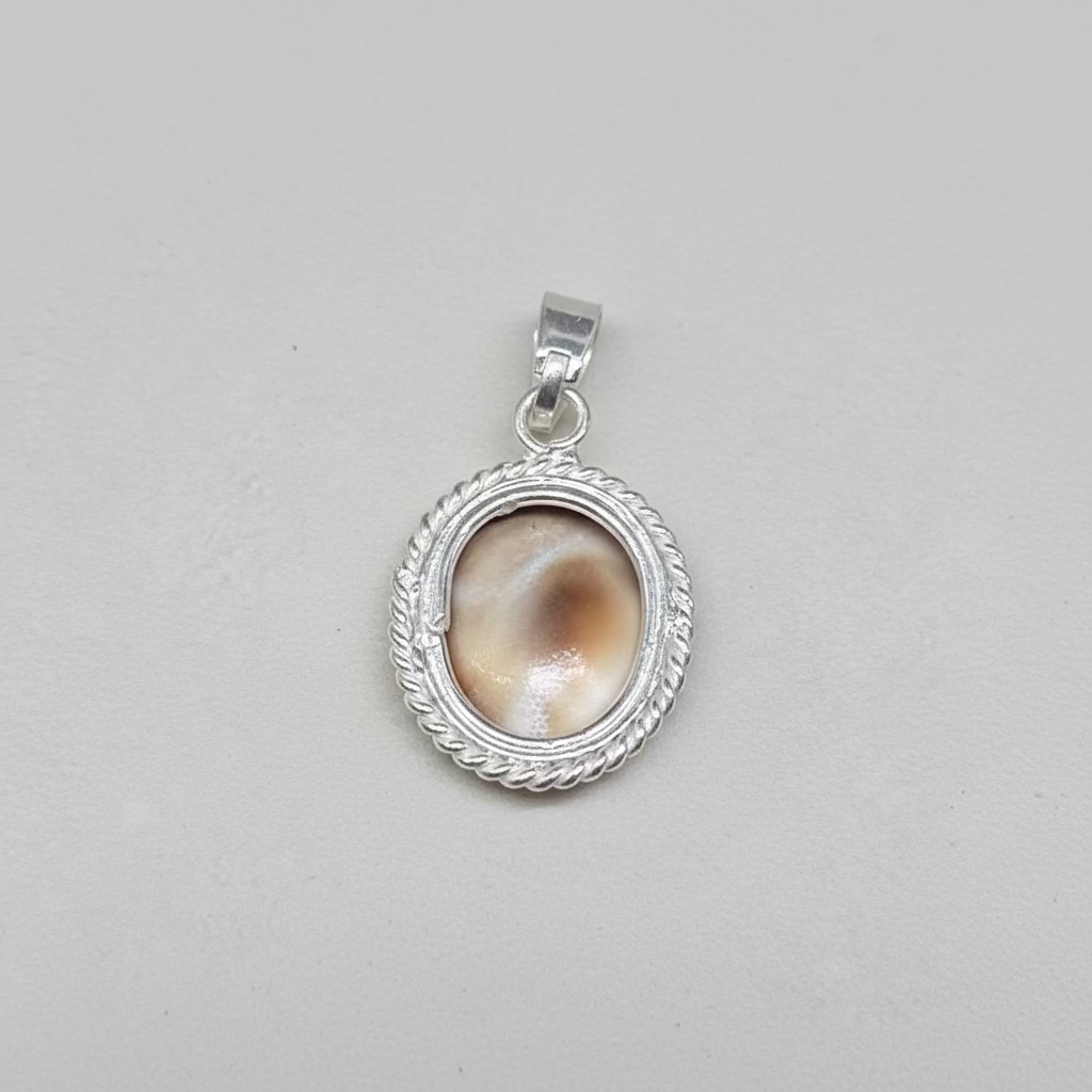 NATURAL GOMATI CHAKRA PENDANT FOR PROSPERITY