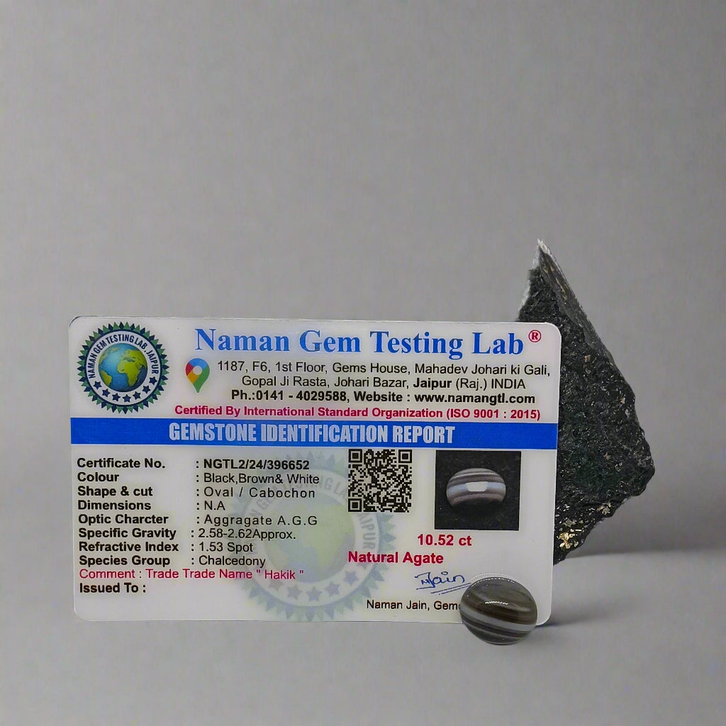 NATURAL SULEMANI HAKIK || 10.52 CARATE || LAB CERTIFIED