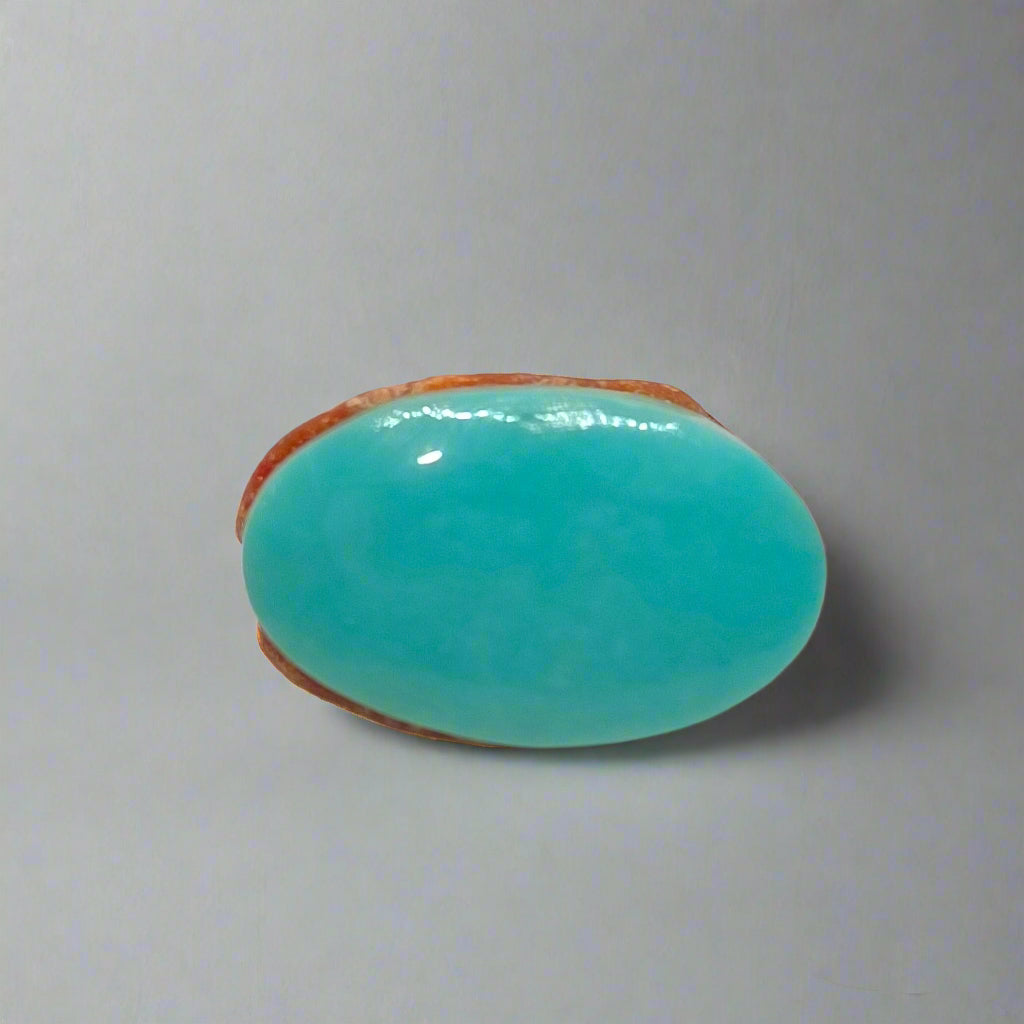 NATURAL TURQUOISE(FIROZA) || 8.50 CARATE || LAB CERTIFIED