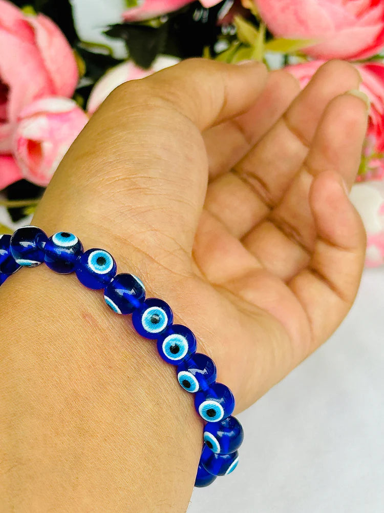 EVIL EYE BRACELET|| 8 MM SIZE