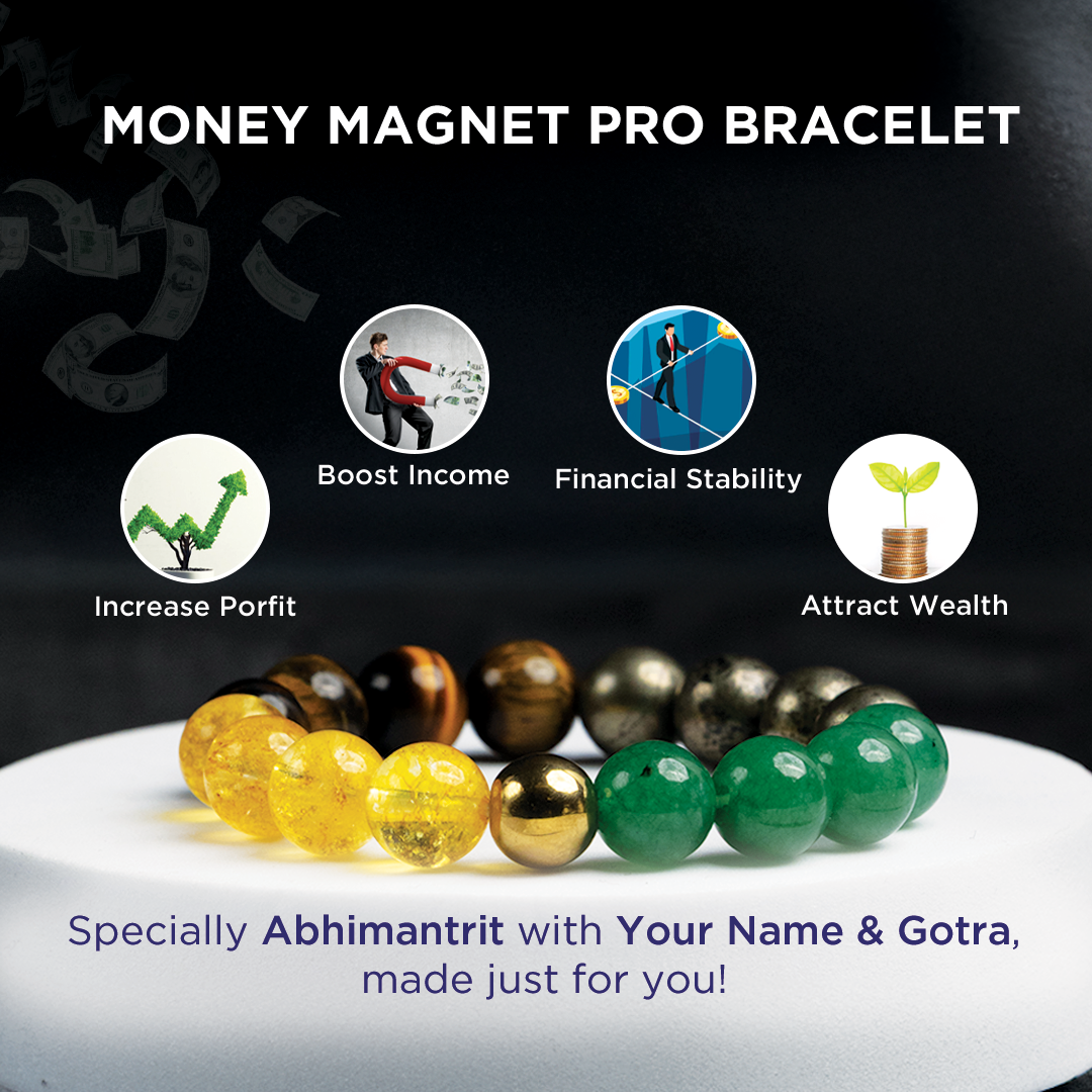 Money Magnet Bracelet - Energized & Certified