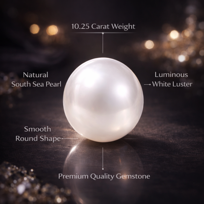 Natural South Sea Pearl (Moti) 10.25 Carat