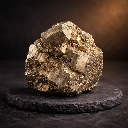 Natural Raw Pyrite Stone for Wealth & Prosperity