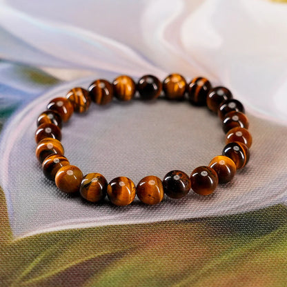 Tiger Eye Bracelet (  8 MM) For Men & Women || Gem Bhagya
