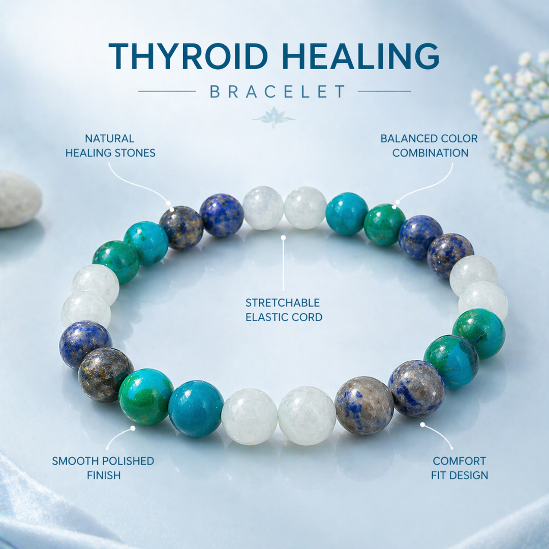 Thyroid Healing Bracelet for Balance & Wellness
