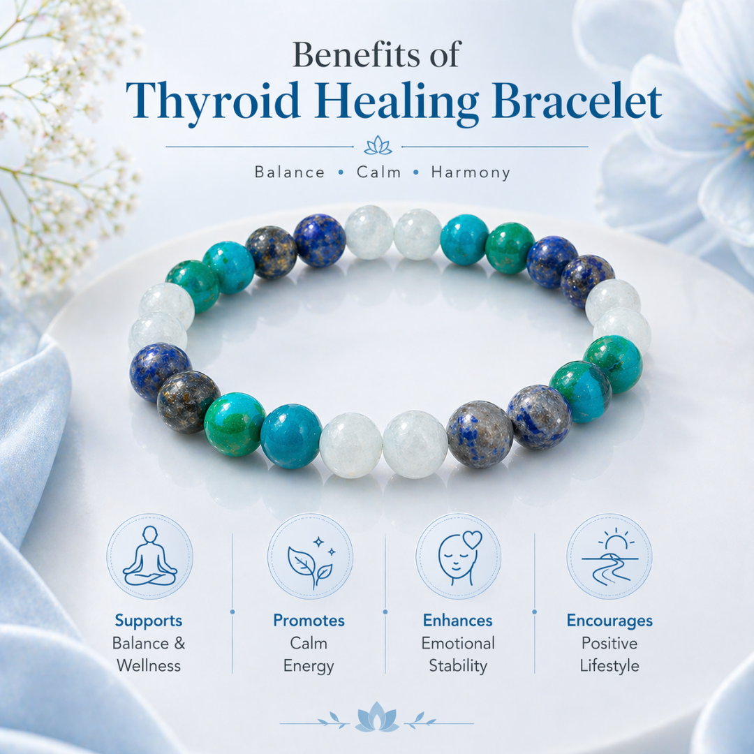 Thyroid Healing Bracelet for Balance & Wellness