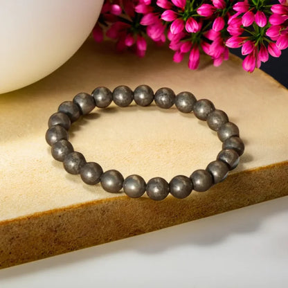 Pyrite Bracelet (8mm) for Men and Women