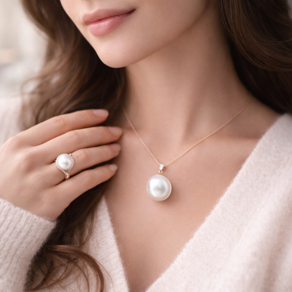 Lab Certified Natural South Sea Pearl (Moti) 11.49 CARAT for Peace & Emotional Balance
