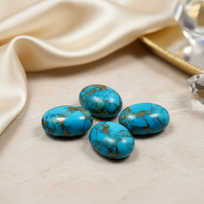 Natural Irani Firoza Lab Certified Turquoise Gemstone 20 Carat