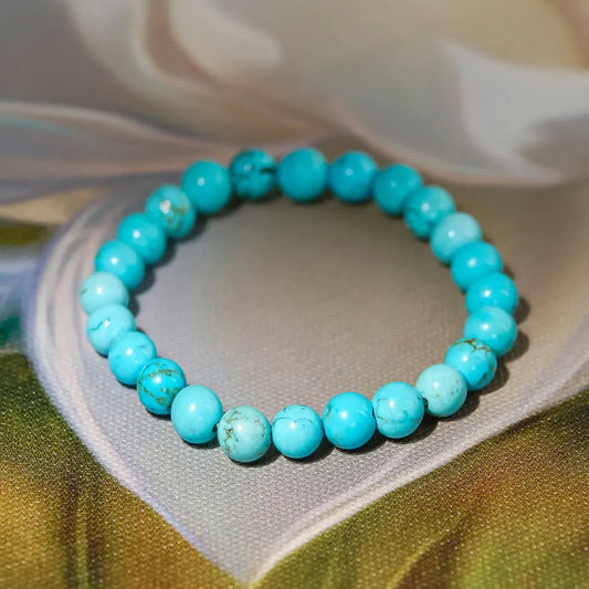 Turquiose (Frioza) Bracelet - 8 MM || Gem Bhagya