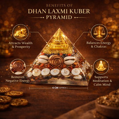 Dhan Laxmi Kuber Pyramid for Wealth & Good Luck