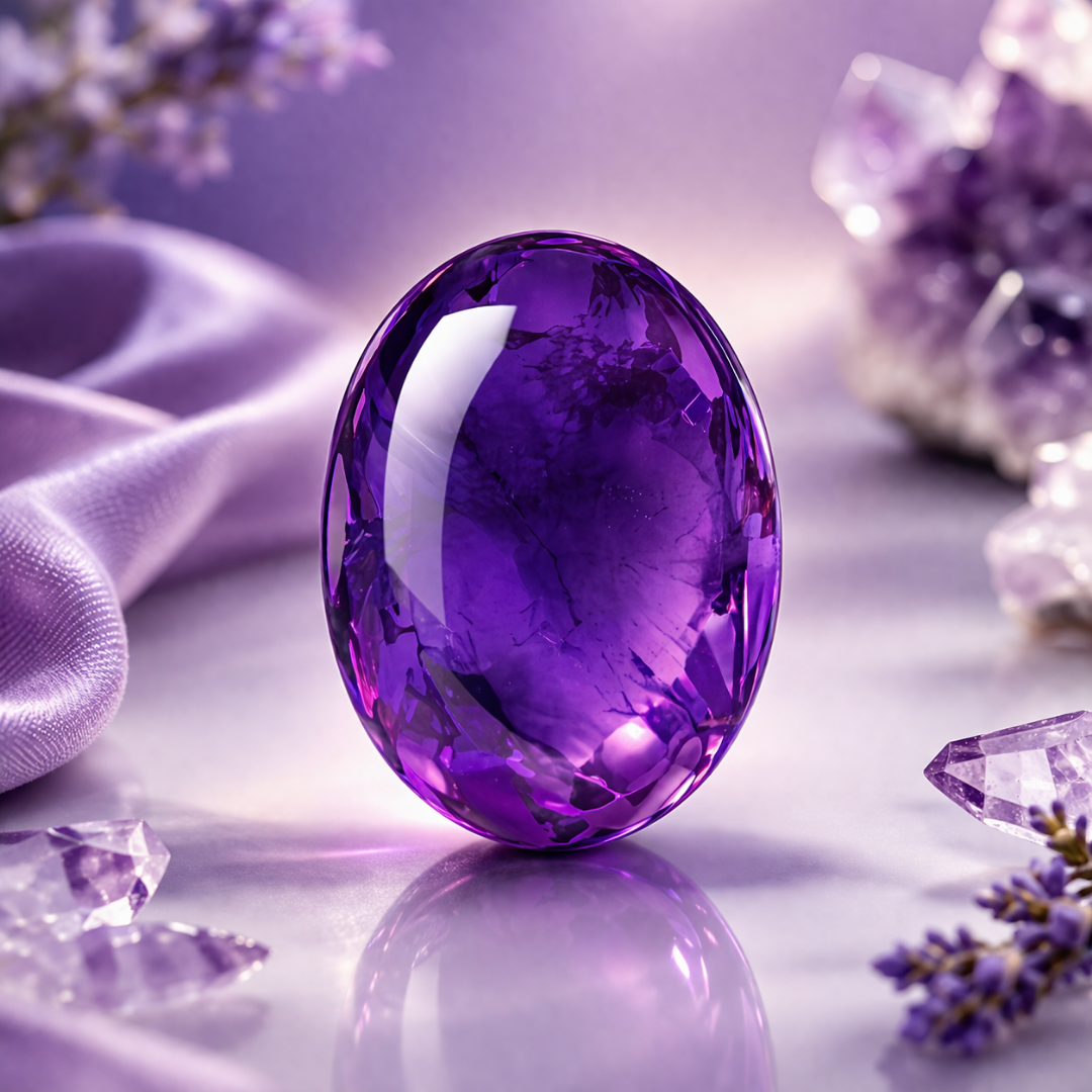Natural Amethyst (Kataila) 6.11 Carat | Lab Certified