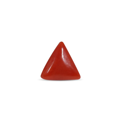 NATURAL RED CORAL(TRIANGLE MOONGA) - 4.00 RATTI