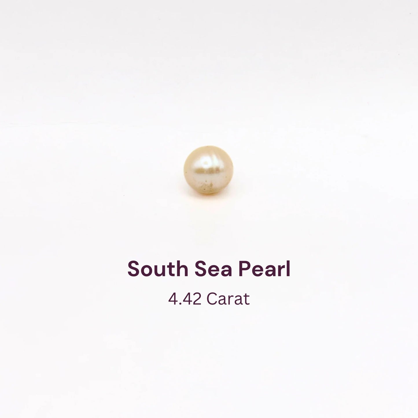 SOUTH SEAR PEARL(MOTI) - 4.42 CARATE