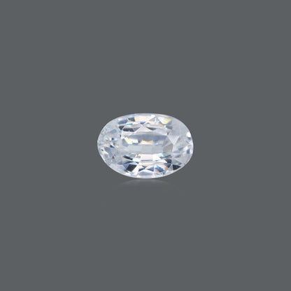 NATURAL WHITE ZIRCON - 4.50 CARATE