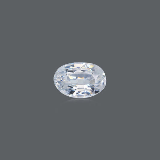 NATURAL WHITE ZIRCON - 4.50 CARATE