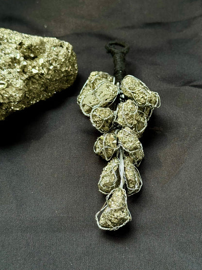 PYRITE HANGINGS || Gem Bhagya