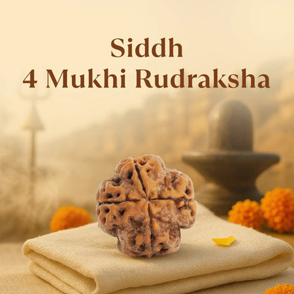 NATURAL 4 MUKHI RUDRAKSHA
