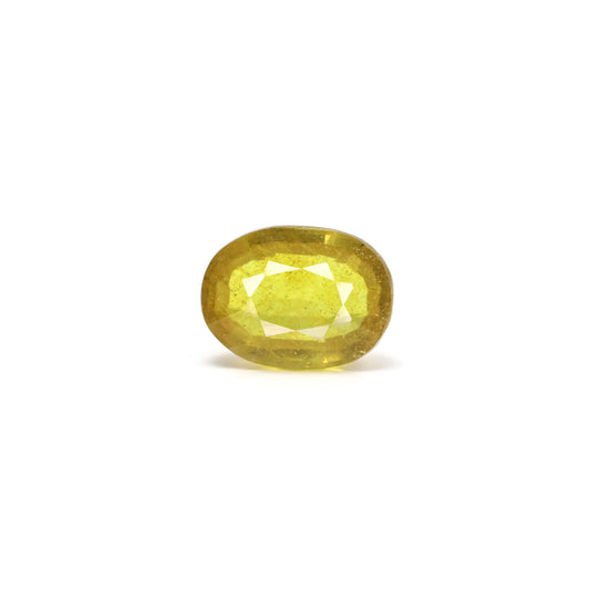 NATURAL YELLOW SAPPHIRE(PUKHRAJ) - 5.25 CARATE