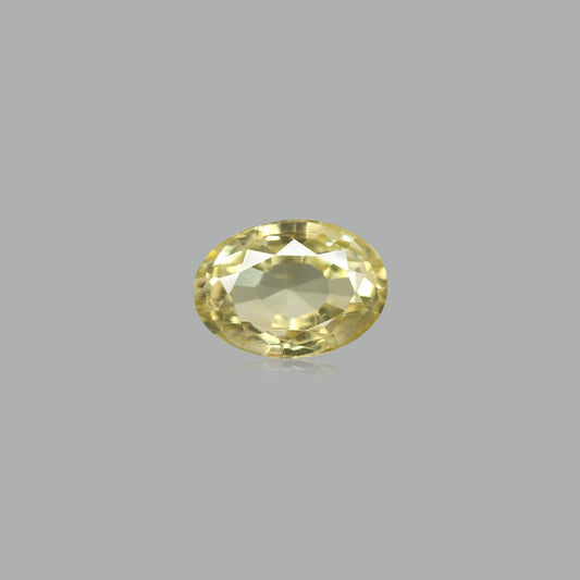 NATURAL YELLOW TOPAZ - 6.00 CARATE