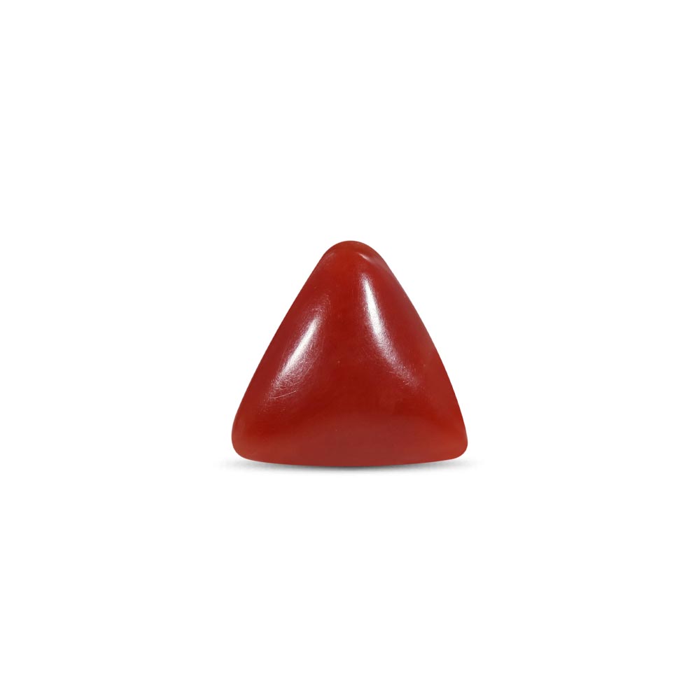 NATURAL RED CORAL(TRIANGLE MOONGA) - 5.25 RATTI