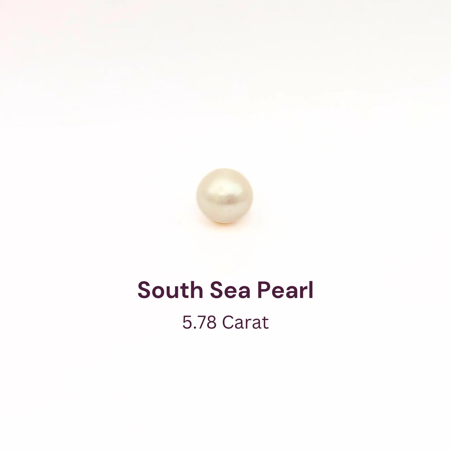SOUTH SEAR PEARL(MOTI) - 5.78 CARATE