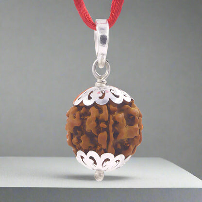 5 Mukhi Rudraksha Pendant | Nepal Origin