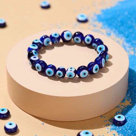 EVIL EYE BRACELET|| 8 MM SIZE