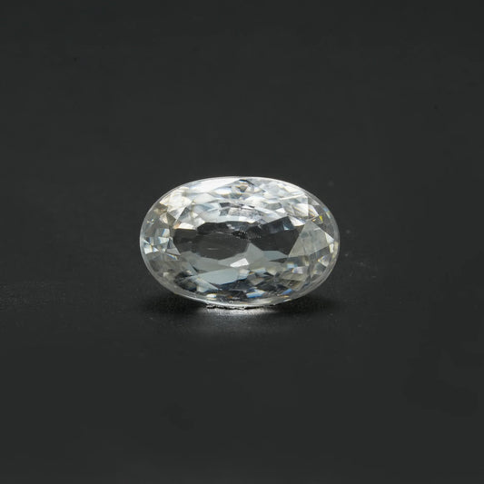 NATURAL WHITE TOPAZ - 9.00 CARATE