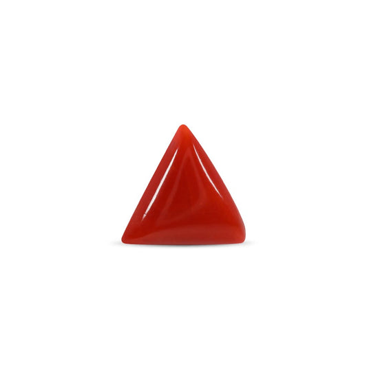NATURAL RED CORAL(TRIANGLE MOONGA) - 9.25 RATTI