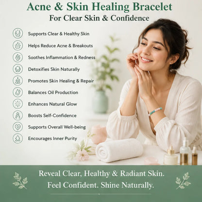Acne & Skin Healing Bracelet for Clear Skin & Confidence