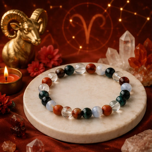 Aries Zodiac Bracelet for Confidence & Energy