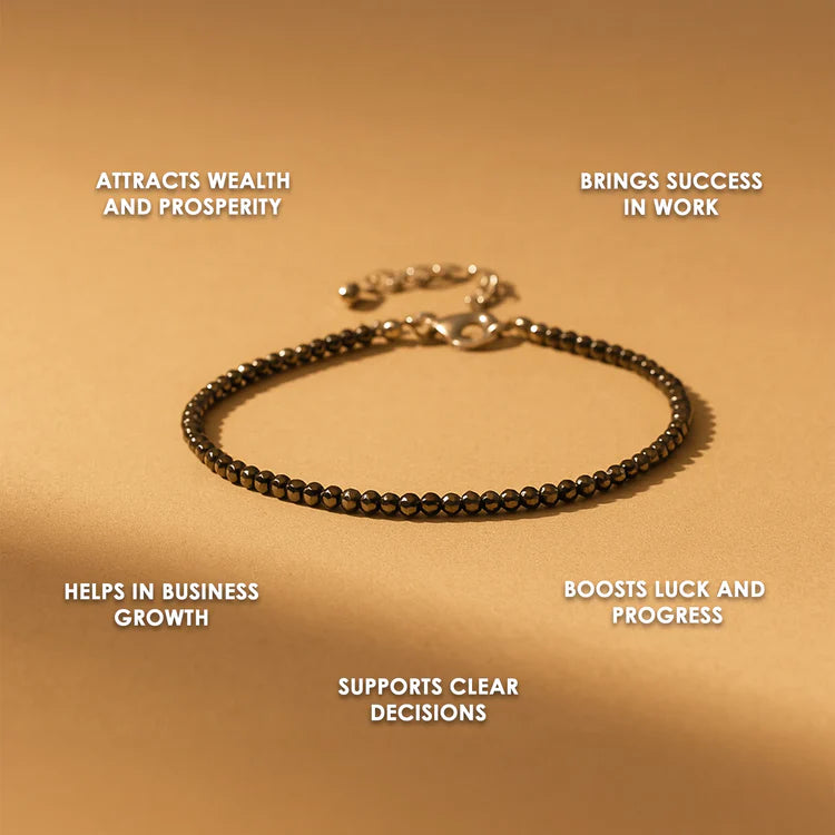 Natural Pyrite Anklet For Money