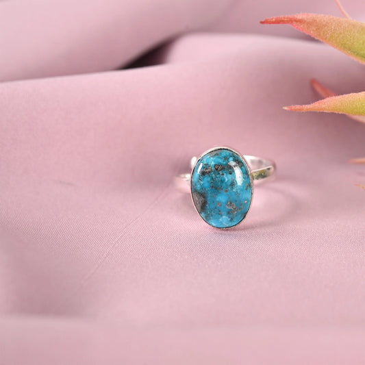 NATURAL FIROZA RING - Energized & Certified
