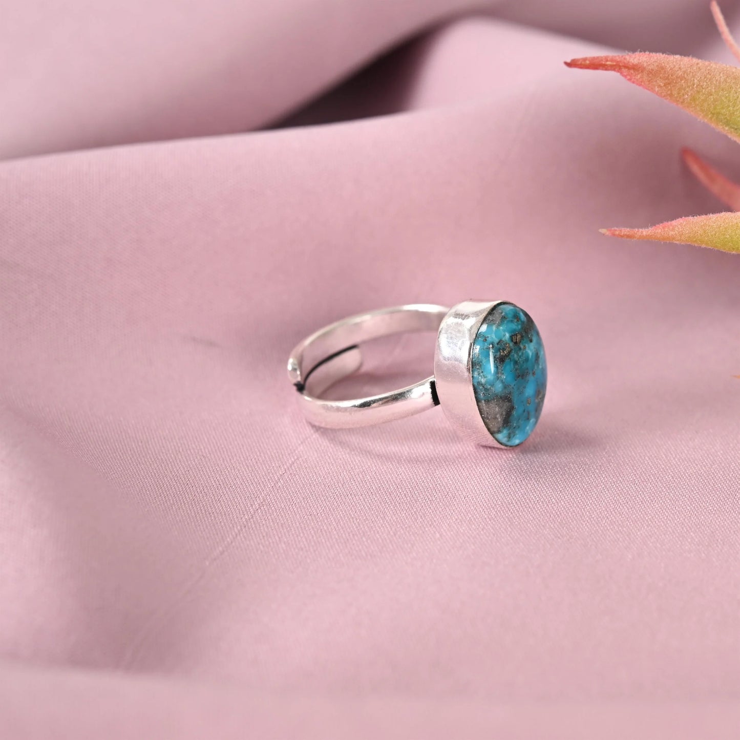 NATURAL FIROZA RING - Energized & Certified