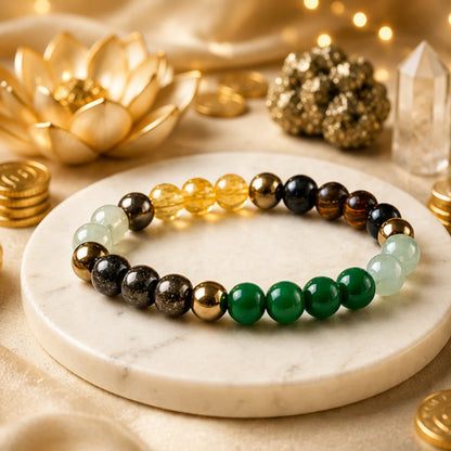 Energized & Lab Certified Dhan Yog Money Bracelet for Wealth & Prosperity