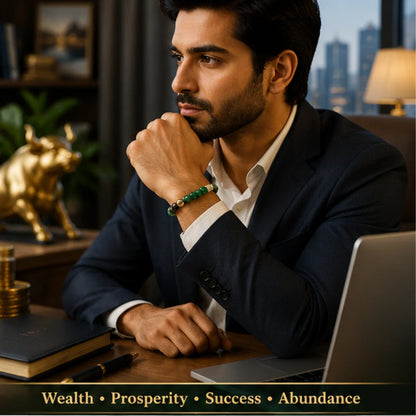 Energized & Lab Certified Dhan Yog Money Bracelet for Wealth & Prosperity