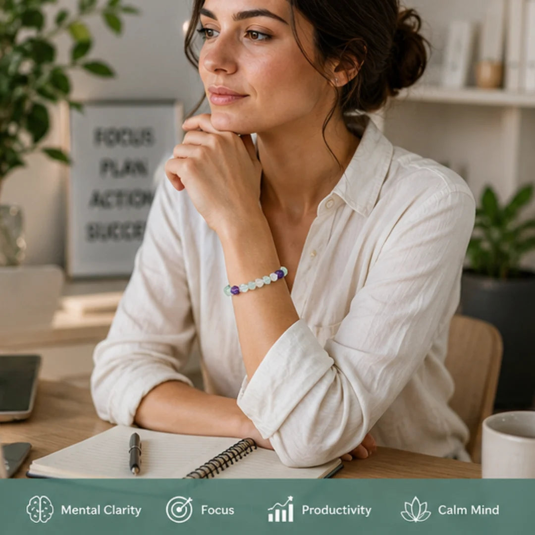 Focus & Concentration Bracelet for Mental Clarity & Productivity