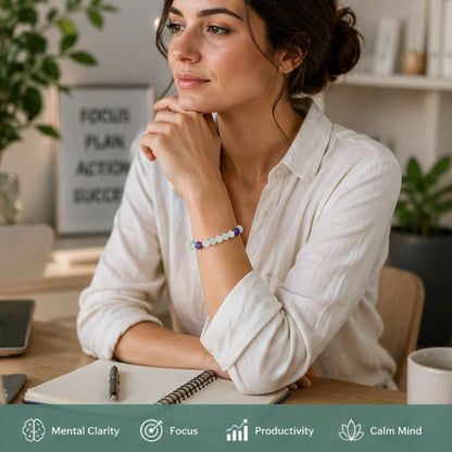 Focus & Concentration Bracelet for Mental Clarity & Productivity