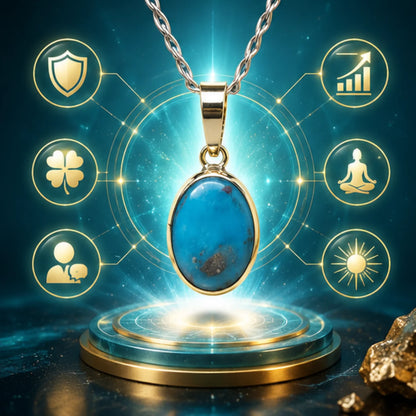 Natural Firoza (Turquoise) Pendant 6.65 Carat
