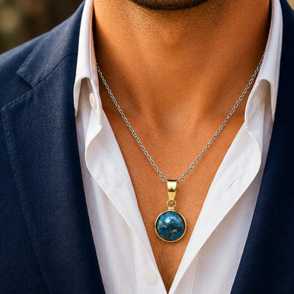 Natural Firoza (Turquoise) Pendant 8.80 Carat