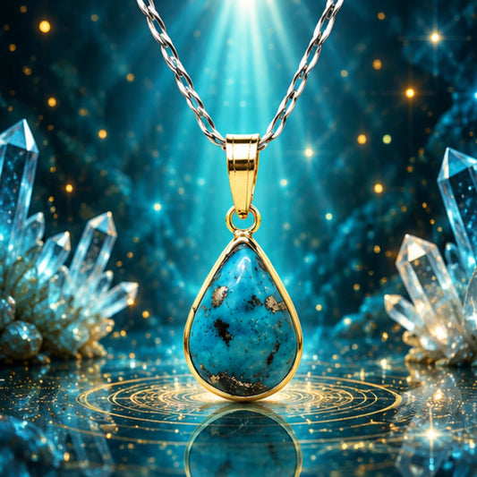 Natural Firoza (Turquoise) Pendant 10.40 Carat
