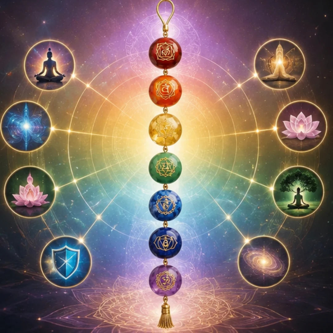 7 Chakra Hanging for Energy Balance & Vastu Decor