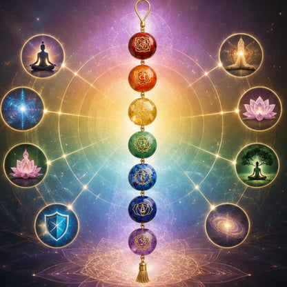 7 Chakra Hanging for Energy Balance & Vastu Decor