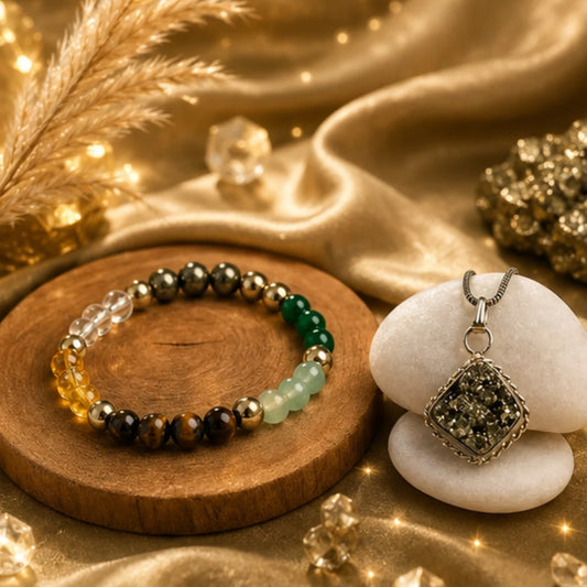 Dhan Prapti Combo – Pendant & Bracelet for Wealth Attraction