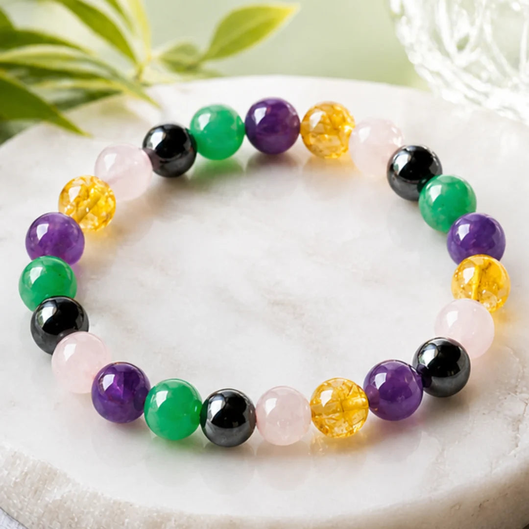 Good Health & Well Being Bracelet for Wellness & Positivity